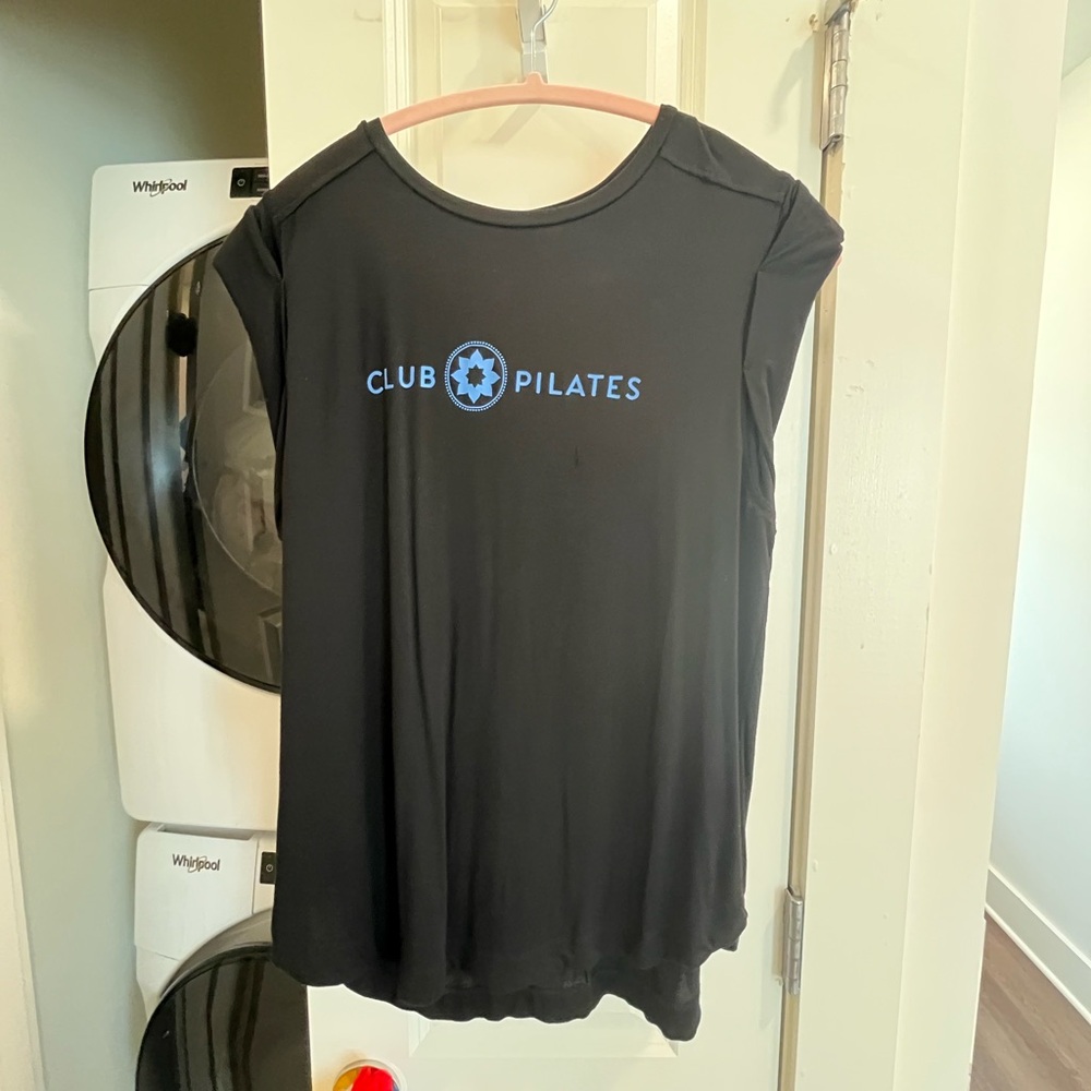 Club Pilates Black T-Shirt